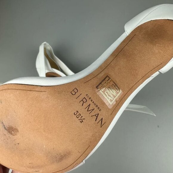 Alexandre Birman Clarita Sandal in White - Picture 6 of 8